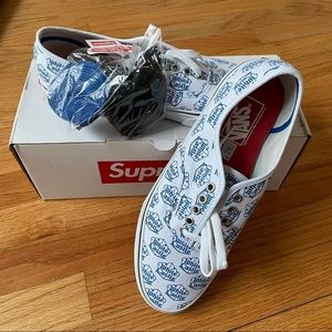 NIB White Castle Supreme Vans